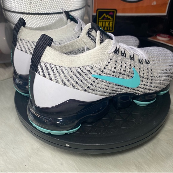 🆕 Nike Wmns Air VaporMax Flyknit 3 'Tiffany Teal' - Picture 6 of 12